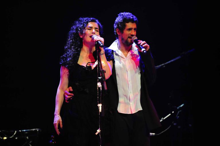 Letícia Sabatella e Fernando Alves Pinto