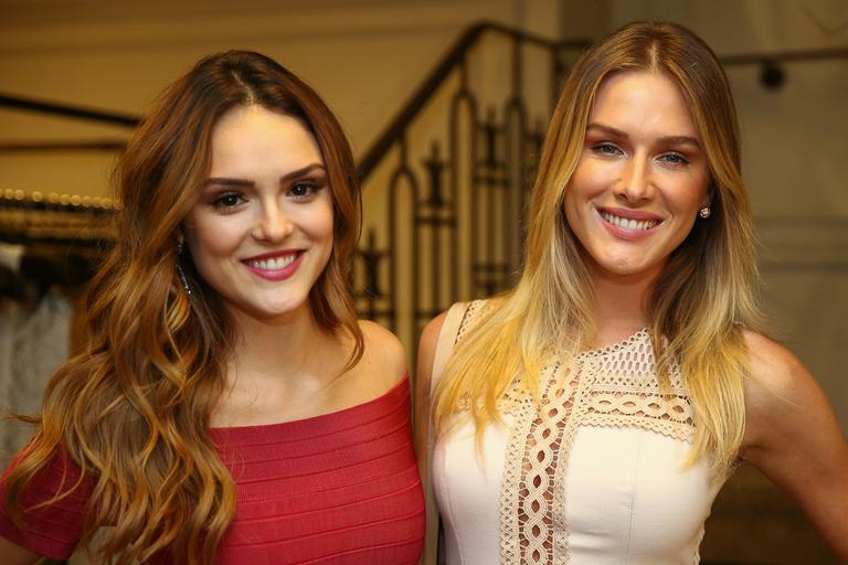 Isabelle Drummond, Fiorella Mattheis e Sandy conferem evento fashion