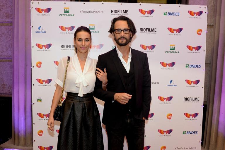 Mel Fronckowiak e Rodrigo Santoro