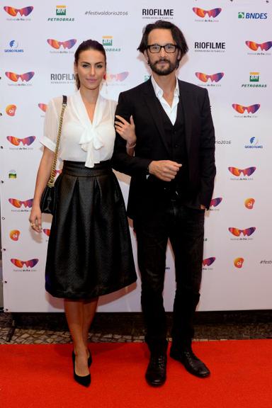 Mel Fronckowiak e Rodrigo Santoro