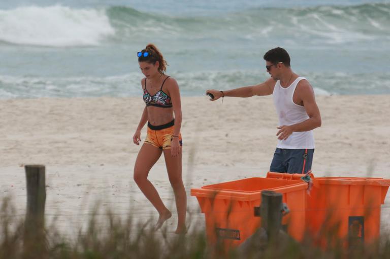 Cauã Reymond e Mariana Goldfarb