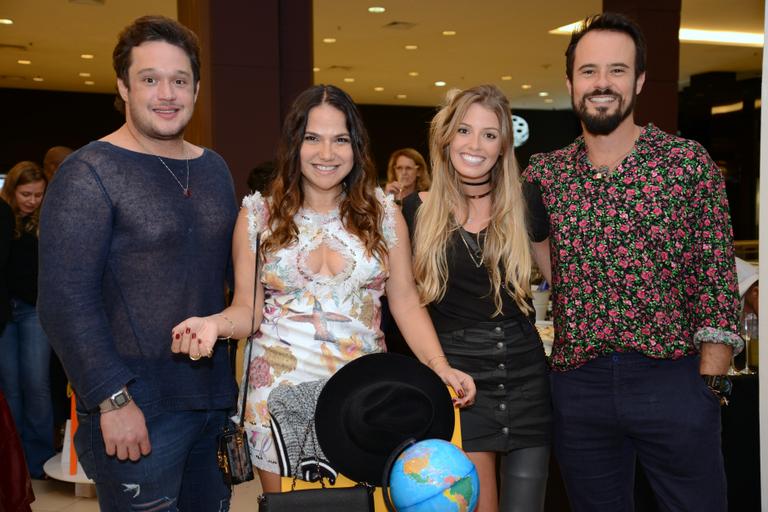 Helinho Calfat, Sandra Teschner, Paola Antonini e Paulo Vilhena