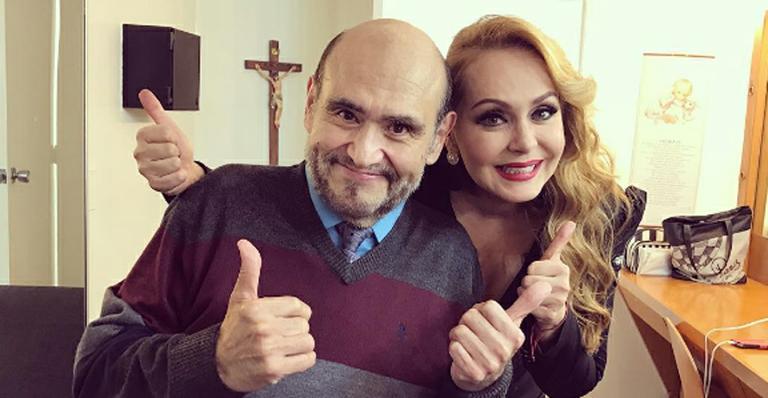 Gaby Spanic e Edgar Vivar