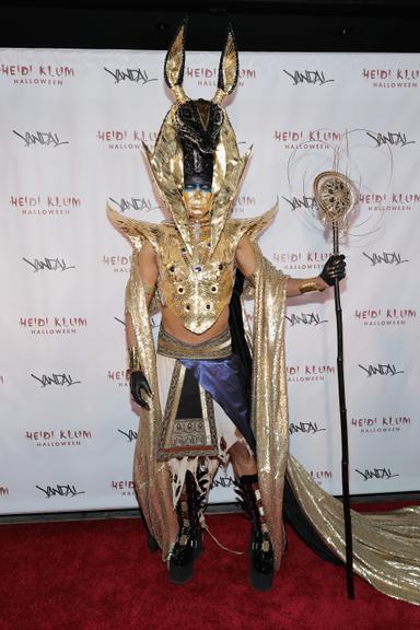 A festa de Halloween de Heidi Klum