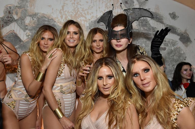 A festa de Halloween de Heidi Klum