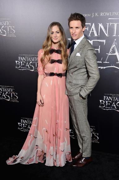 Hannah Bagshawe e Eddie Redmayne