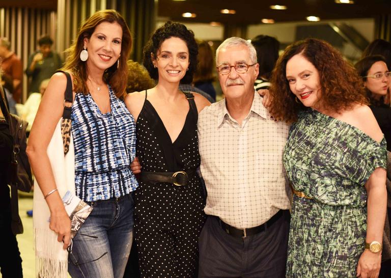 Carla Daniel, Claudia Ohana, Luiz Carlos Lacerda e Thais de Campos