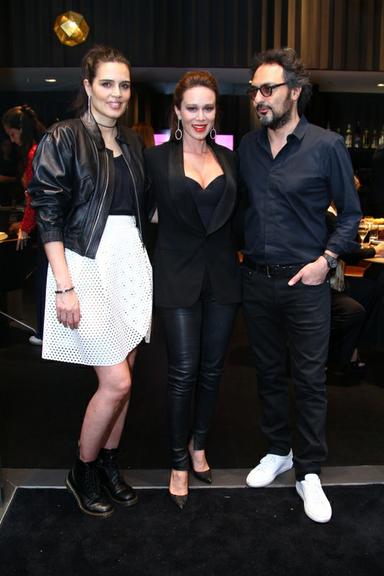 Cassia Ávila, Mariana Ximenes e Jack Vartanian