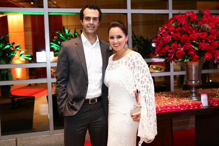 Cristiano Saab e Mariana Belém