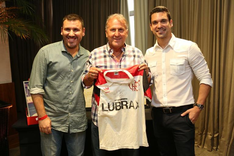 Junior, Zico e Zé Freitas