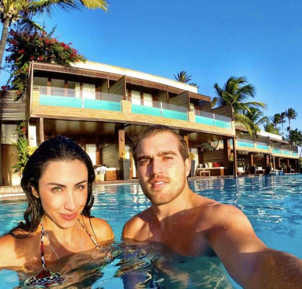 Jaque Khury e Gustavo Milfont