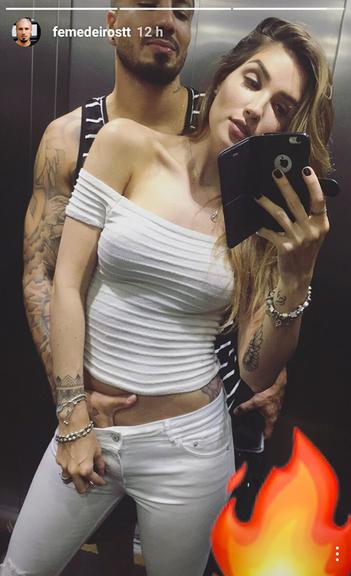 Fernando Medeiros e Aline Gotschalg