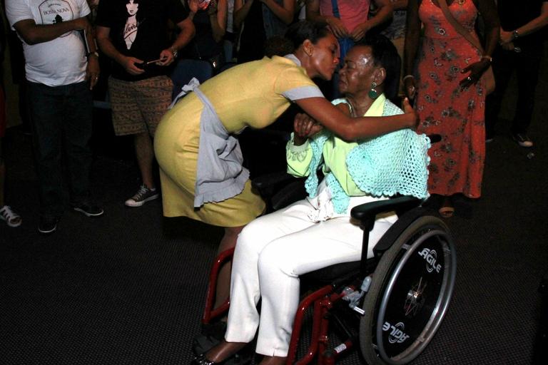 Taís Araújo, Ruth de Souza e Lazaro Ramos