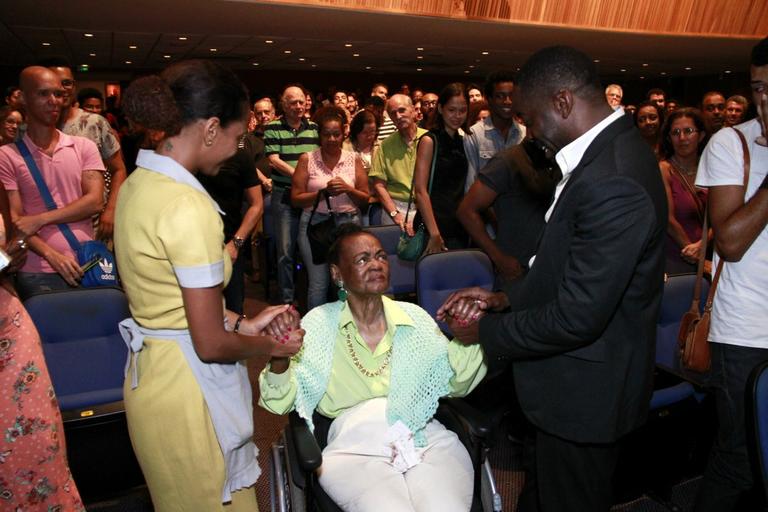 Taís Araújo, Ruth de Souza e Lazaro Ramos