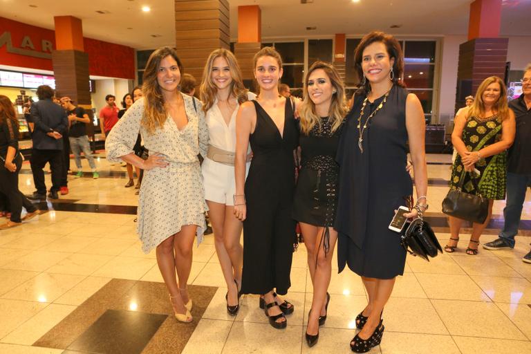 Carol Samapio, Juliana Paiva, Priscila Steinman, Tatá Werneck e Narcisa Tamborindeguy