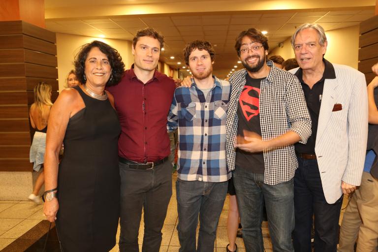 Eliana Caruso,Marcel Caruso,Paulinho Caruso,Fernando Caruso e Chico Caruso