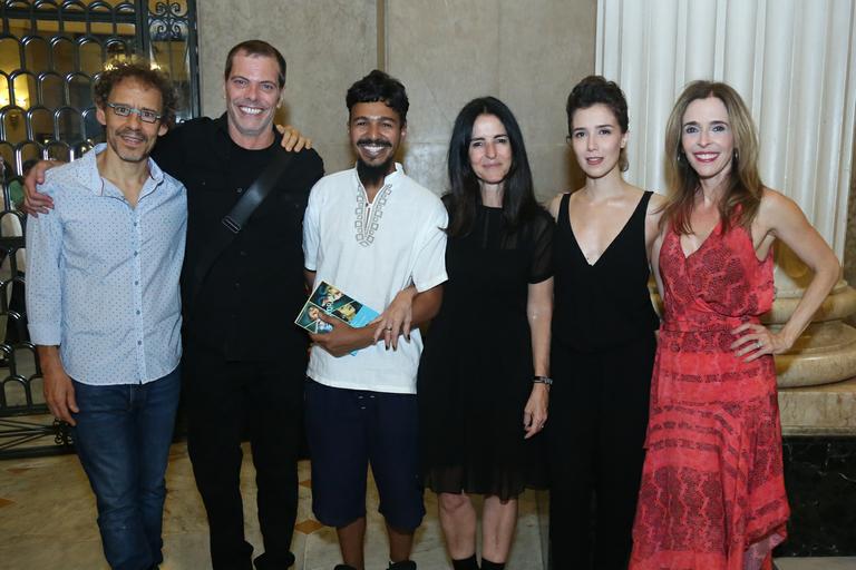 Emílio de Mello, Luiz Henrique Nogueira, Jô Bilac, Monique Gardenberg, Marjorie Estiano e Deborah Evelyn