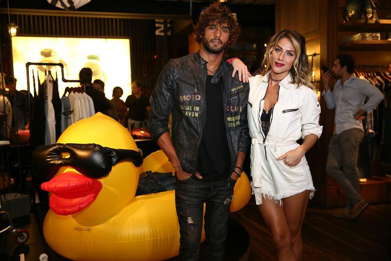 Marlon Teixeira e Giovanna Ewbank