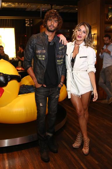 Marlon Teixeira e Giovanna Ewbank