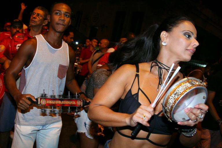 Viviane Araújo em ensaio do Salgueiro