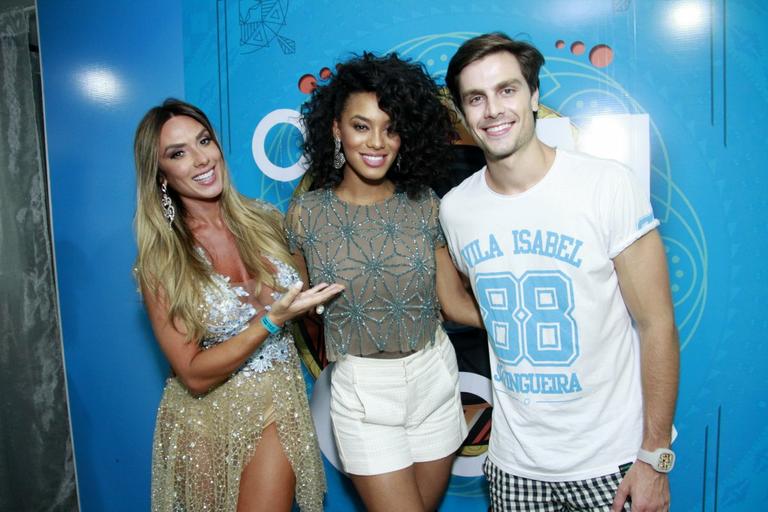 Nicole Bahls, Raissa Santana e Paulo Dalagnoli