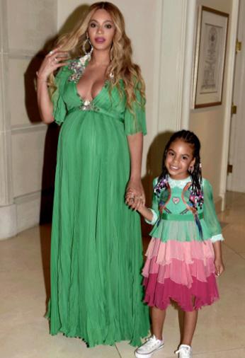 Beyoncé e Blue Ivy retribuem homenagem de Adele 