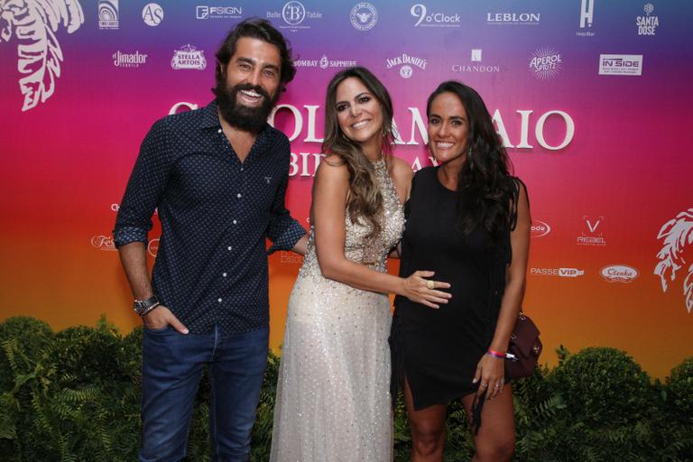 Ricardo Pereira, Carol Sampaio e Francisca Pinto