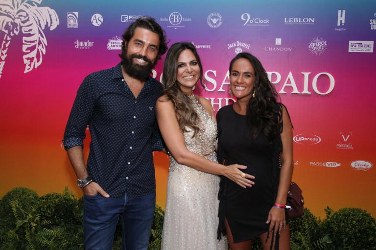 Ricardo Pereira, Carol Sampaio e Francisca Pinto