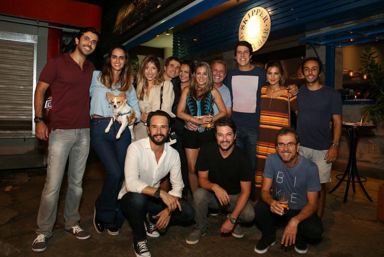 Rodrigo Santoro, Marcelo Serrado e amigos