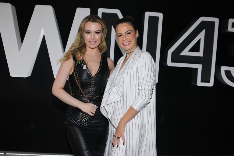 Ana Paula Renault e Fernanda Keulla: encontro no SPFW