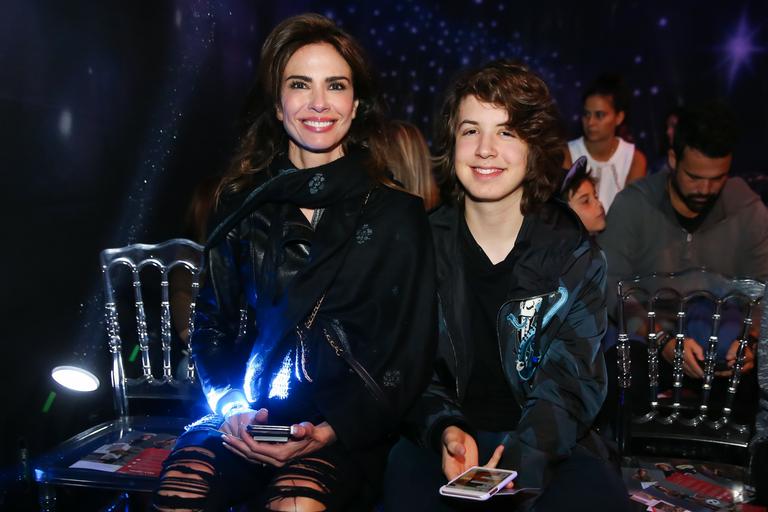 Luciana Gimenez e Lucas Jagger