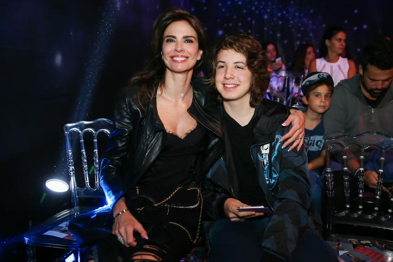 Luciana Gimenez e Lucas Jagger