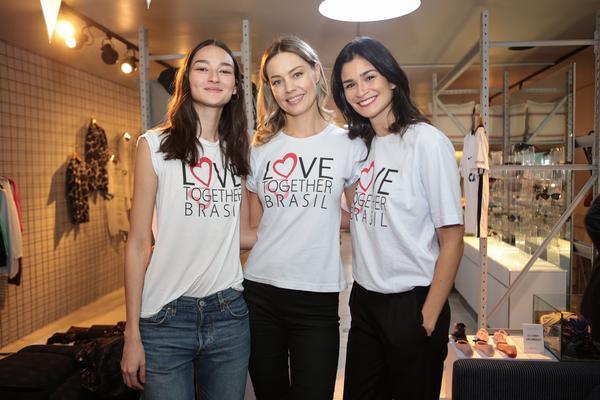 Bruna Tenorio, Patrícia Beck e Carol Ribeiro