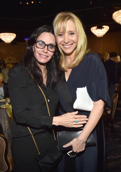 Courteney Cox e Lisa Kudrow se reencontram 