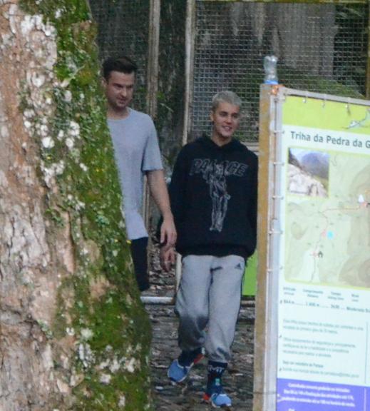 Justin Bieber faz trilha no Rio de Janeiro