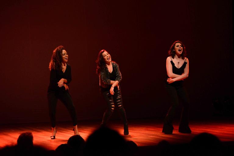 Aretha Oliveira, Fernanda Souza e Francis Helena