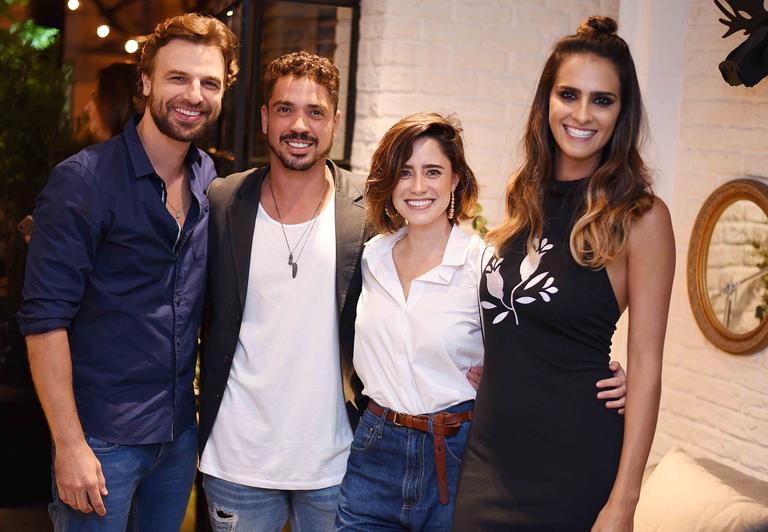 Cássio Reis, Felipe Freitas, Fernanda Vasconcellos e Marcella Fogac?a