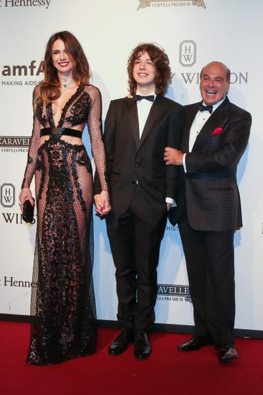 Luciana Gimenez, Lucas Jagger e Marcelo de Carvalho