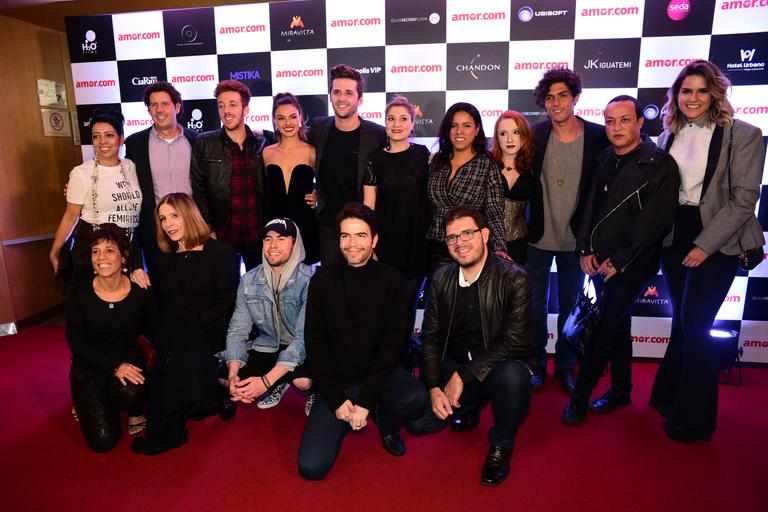 Elenco do filme 'Amor.com'