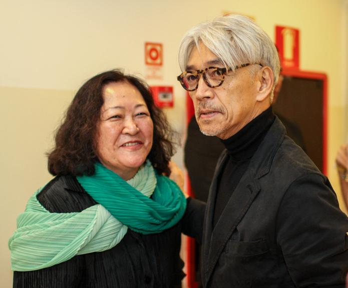 Angela Hirata e Ryuichi Sakamoto