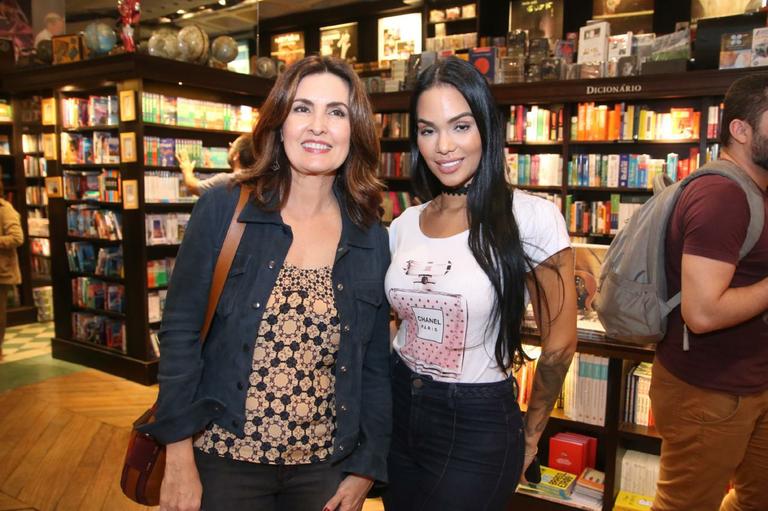 Fátima Bernardes e Mayara Motti 