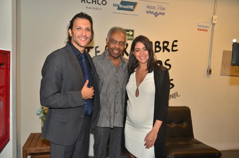 Carlos Prazeres, Gilberto Gil e Carol Castro