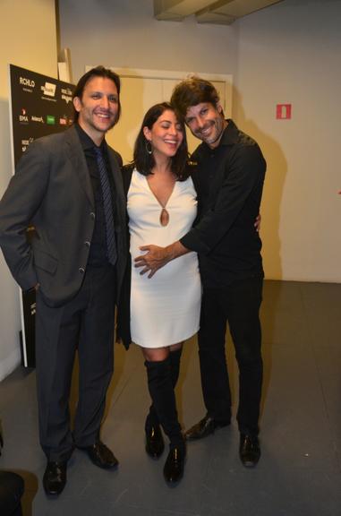 Carlos Prazeres, Carol Castro e Felipe Prazeres