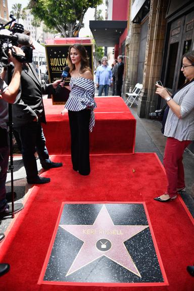 Keri Russell ganha estrela na Calçada da Fama