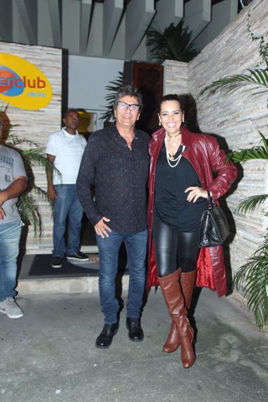 Evandro Mesquita e Suzy Rêgo