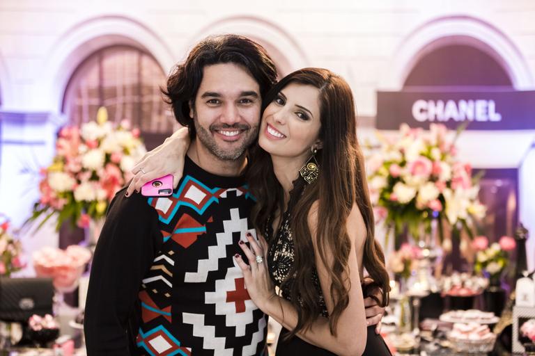 Fernando Sampaio e Juliana Kelling