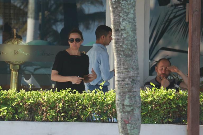 Ex-Spice Girls, Melanie C curte a tarde na orla carioca