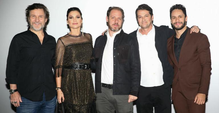 Antônio Calloni, Flavia Alessandra, Bruce Gomlevsky, Marcelo Serrado e Rainer Cadete