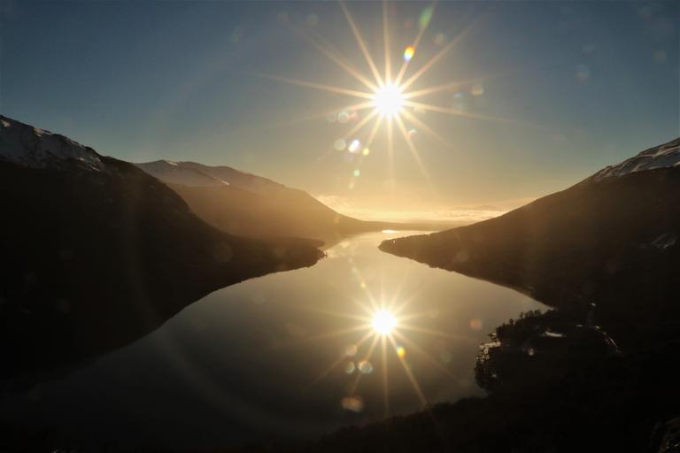 Lago escondido, no Mirante da sogra 