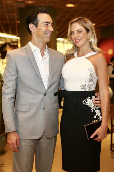 César Tralli e Ticiane Pinheiro